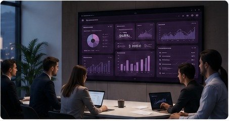 Televerce technology team collaborating around business analytics and digital solutions